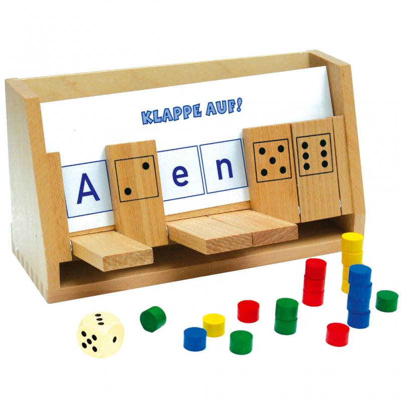 Klappe auf! I – Wort-Ratespiel für Kinder