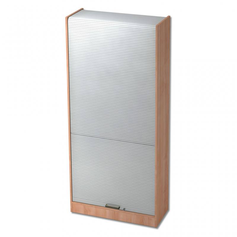 Rolladen - Schrank - Nussbaum