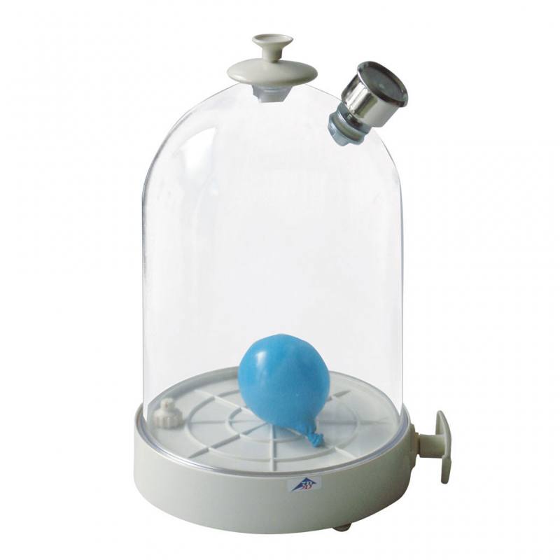 Vakuumkammer mit Handpumpe