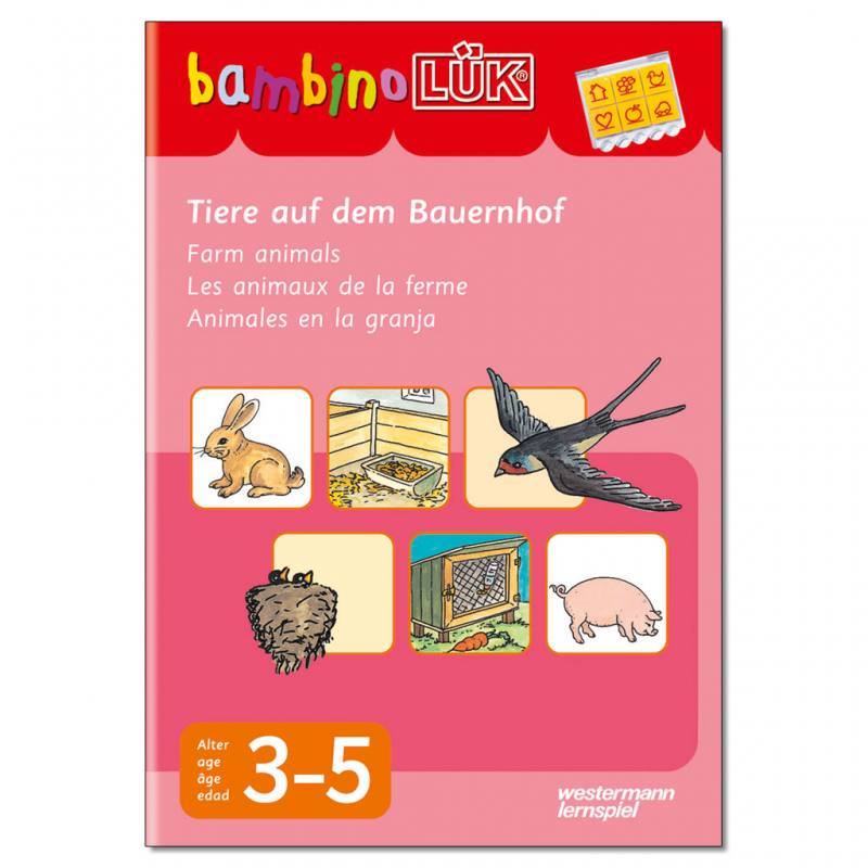 Tiere auf dem Bauernhof - bambinoLÜK