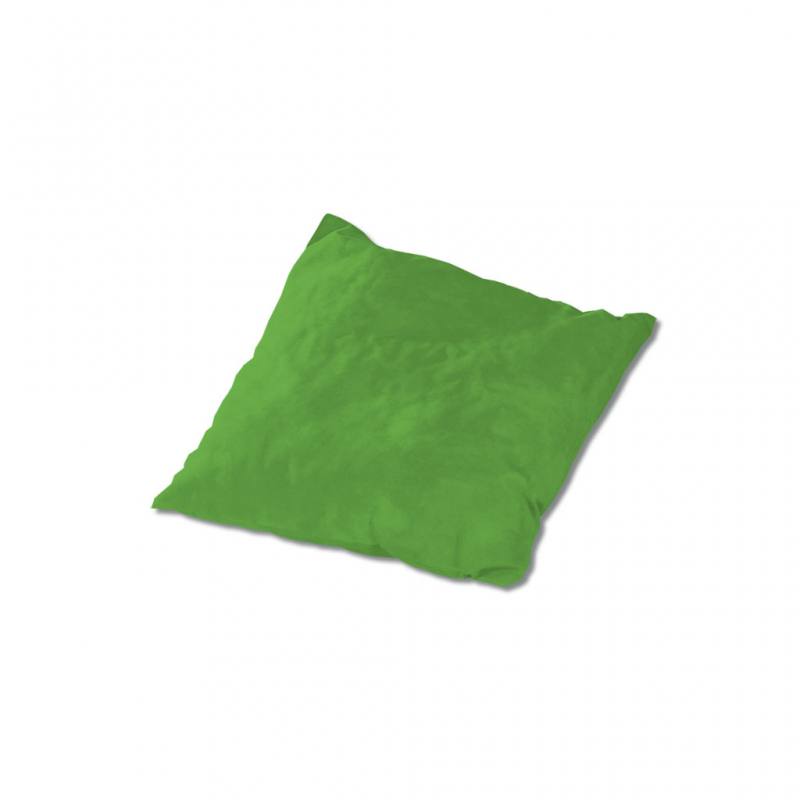 Kuschelkissen mit Flockenfüllung, Größe "S", Grün