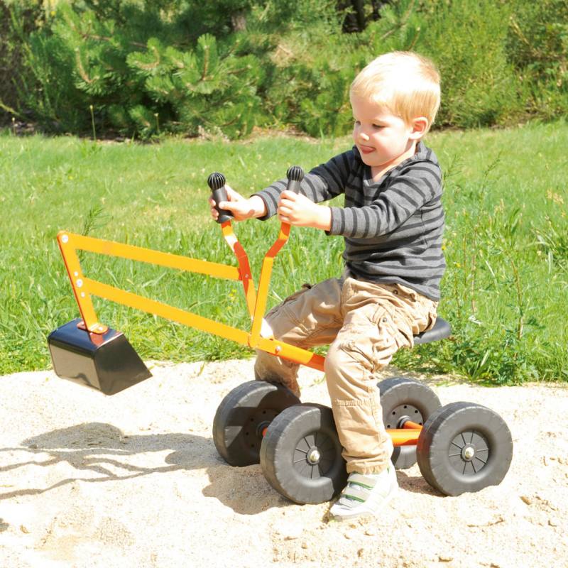 Bagger mit Rädern