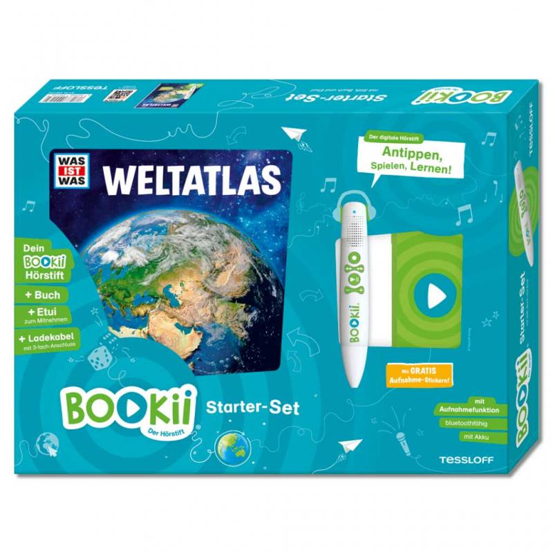 BOOKii® Weltatlas für Kinder – Starter-Set