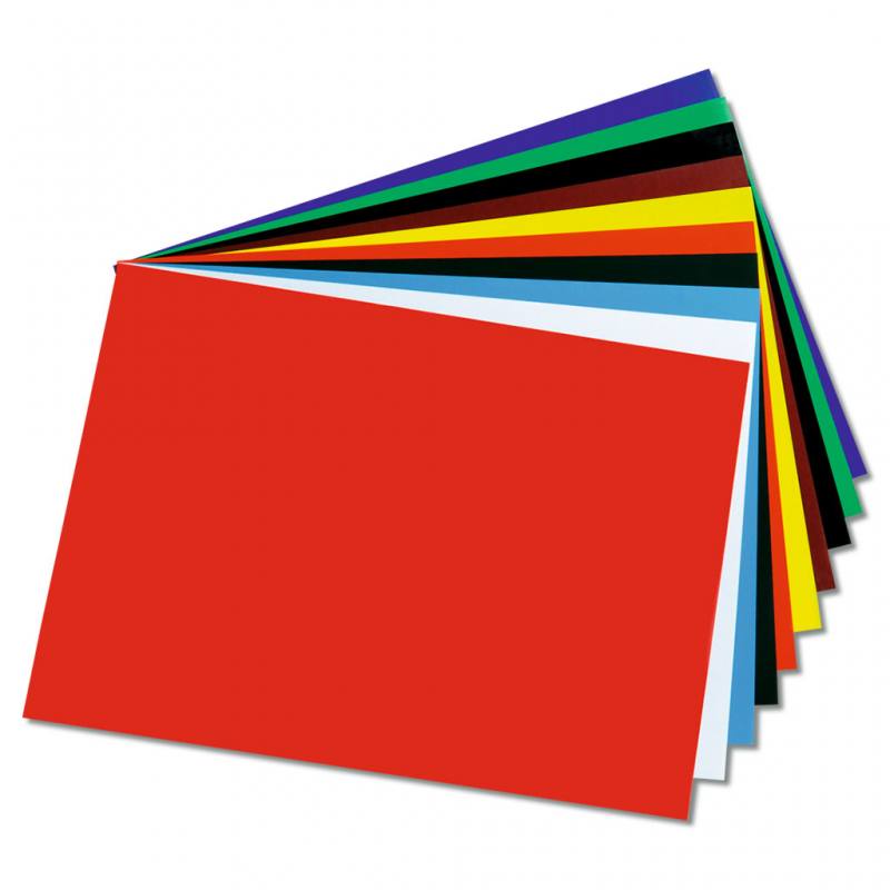 Buntpapier, gummiert