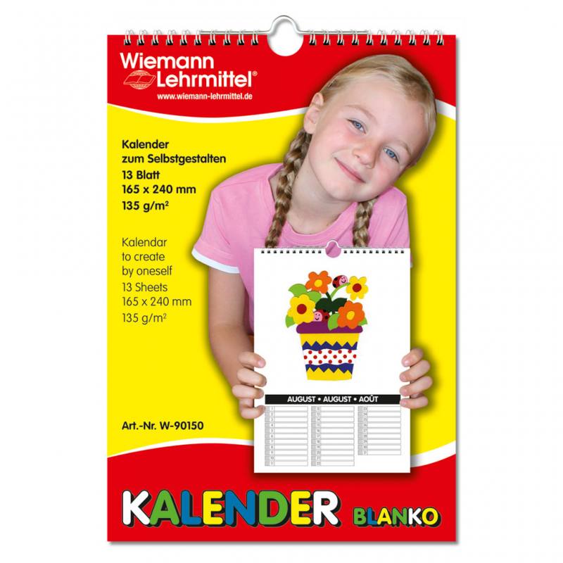 Mein Kalender zum Selbstgestalten