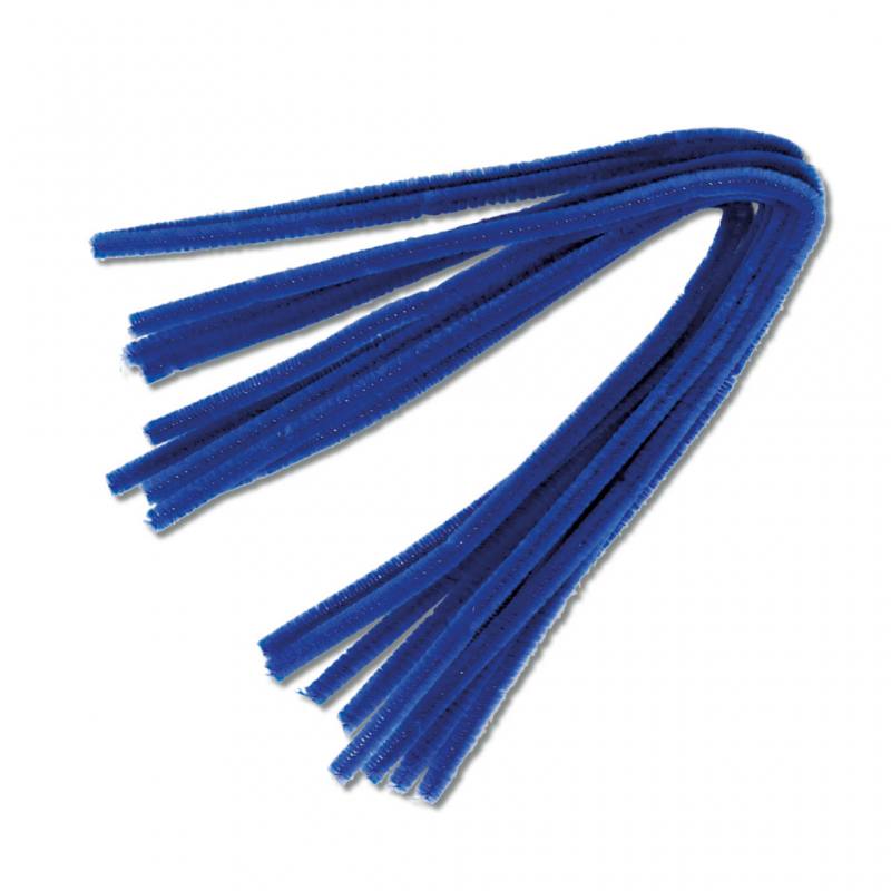 Chenille-Draht - blau