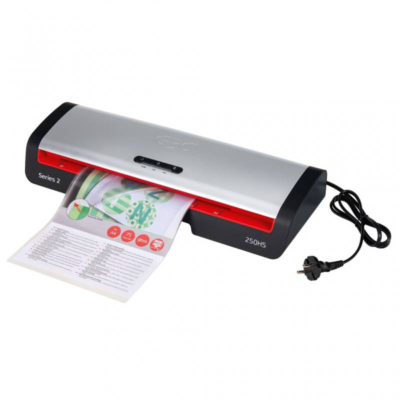 A3-Laminiergerät GBC 250HS, bis 125 mic, inkl. 100 Laminiertaschen