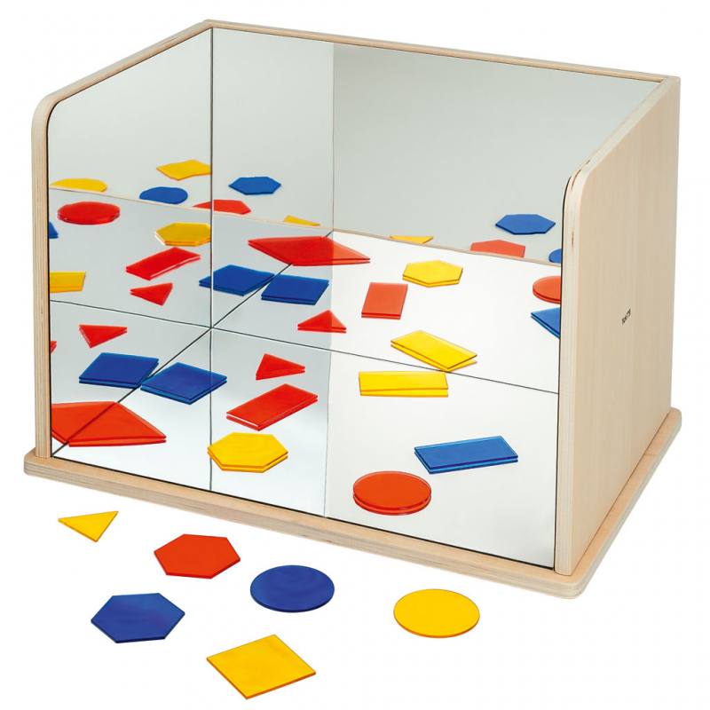 Holz Entdeckerspiegel "Spiegelkabinett"