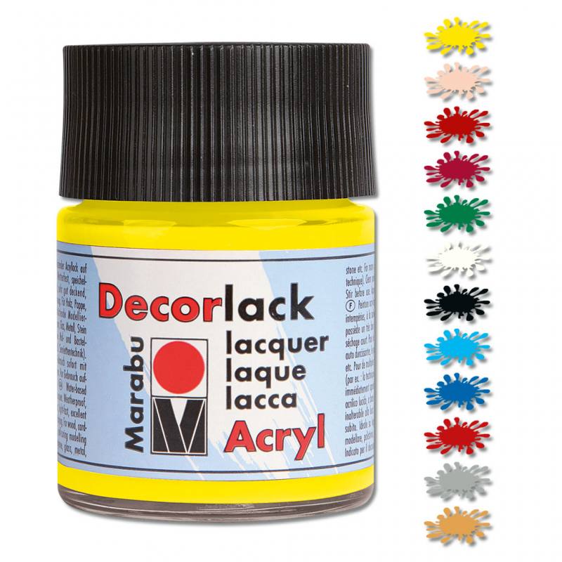 Marabu Acryllack - in 11 Farben lieferbar