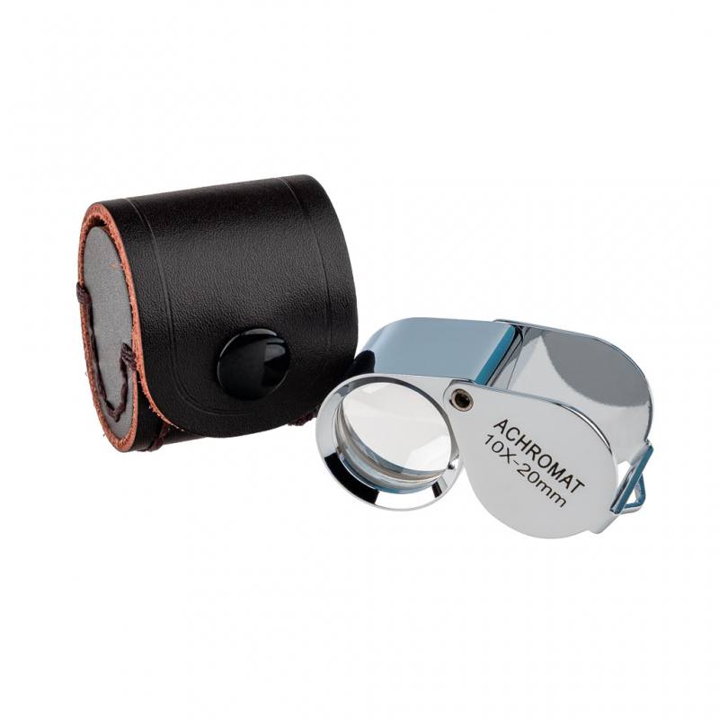 Präzisionseinschlaglupe Ø 15 mm, 10x achromatisch