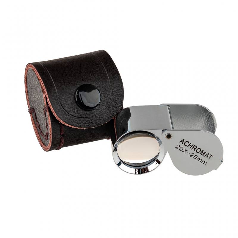 Präzisionseinschlaglupe Ø 15 mm, 20x achromatisch