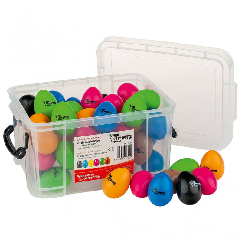TrellaTon® Schütteleier Chicken Shake, 40 Stück