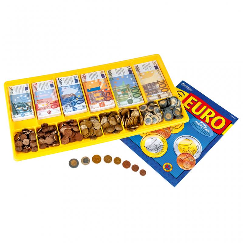 Sortierbox mit Euro-Rechengeld