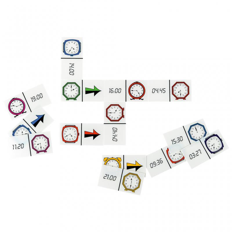 Uhren-Domino Satz 3