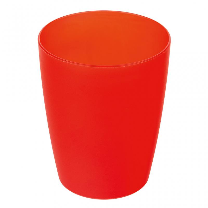 Zahnputzbecher Rot, 0,2l