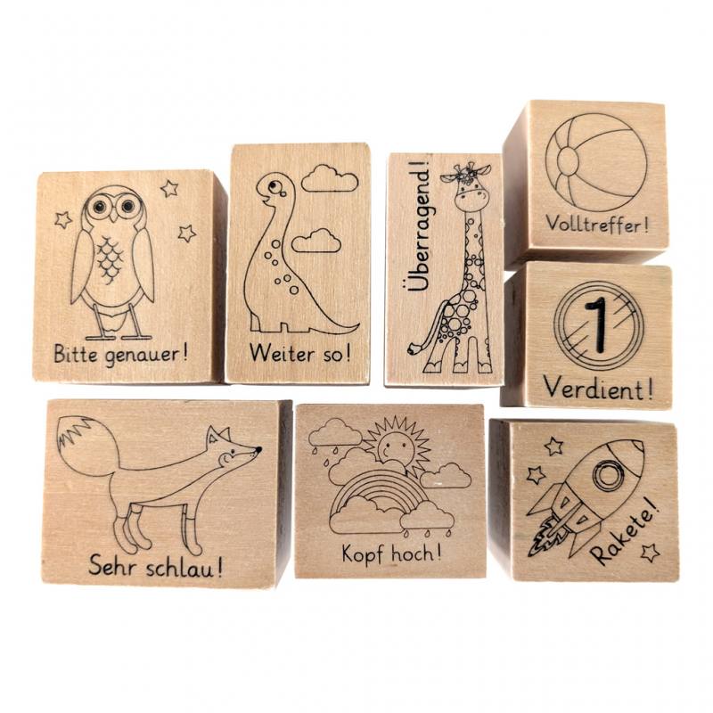 Belobigungsstempel Giraffe & Co