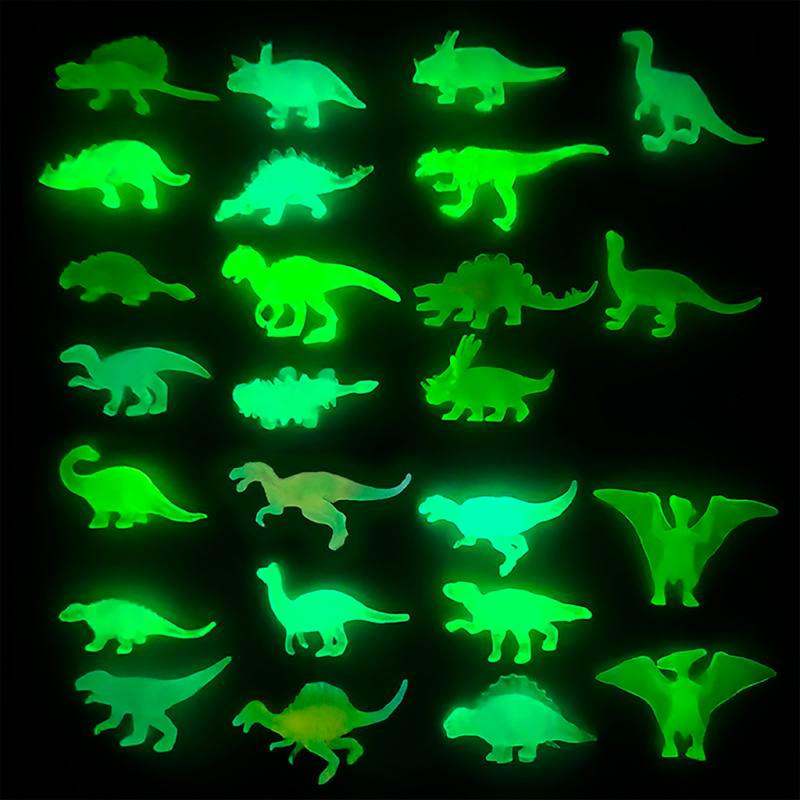 Dinosaurier Glow-in-the-Dark, 50 Teile