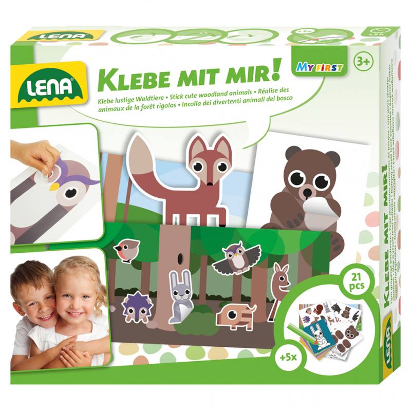 Klebe mit mir, Waldtiere