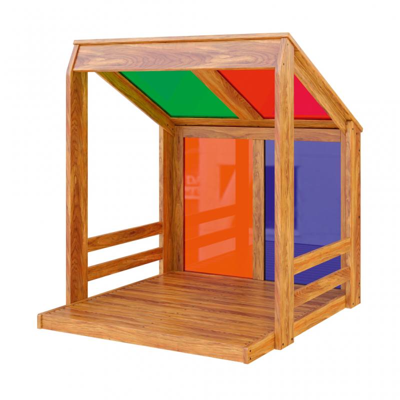 Kleines Regenbogenhaus