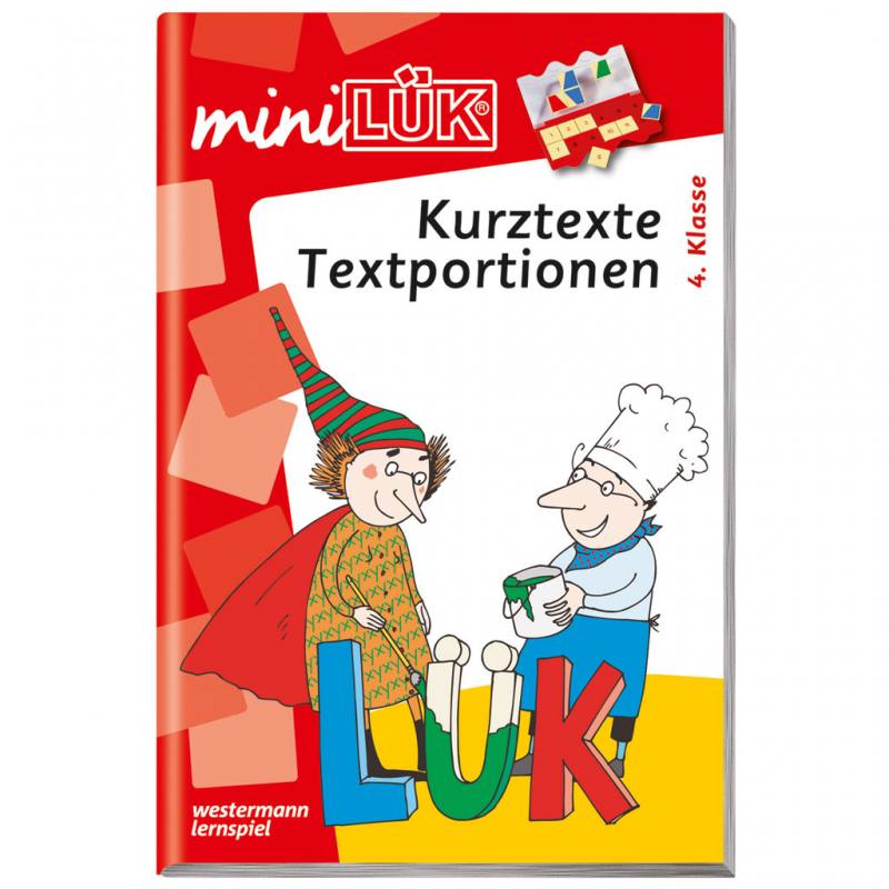 miniLÜK - Kurztexte Textportionen 4. Klasse