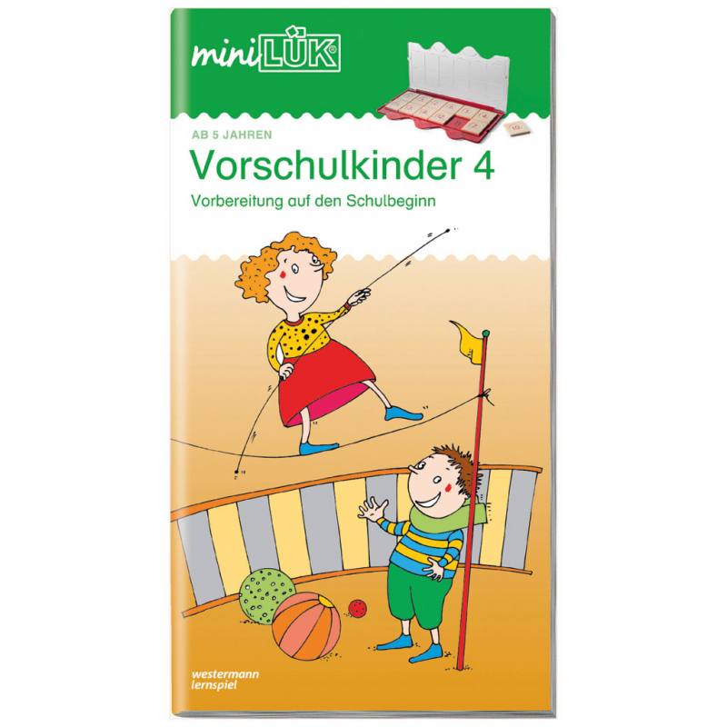 Übungen für Vorschulkinder 4 - miniLÜK