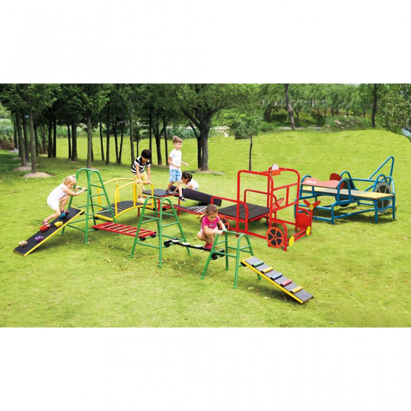 OXYGYM Modulares Spielgeräte-Set, 15 Kletterelemente