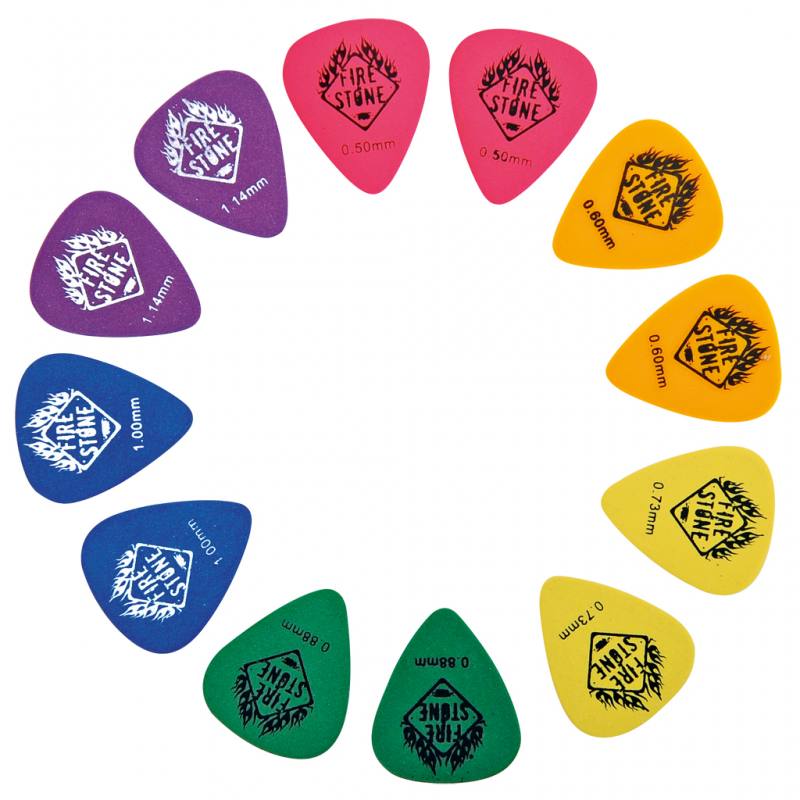 Plektrum-Set für Gitarren