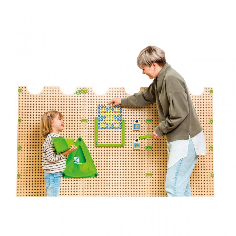 PLUG it Tic-Tac-Toe- und Steckspiel-Set