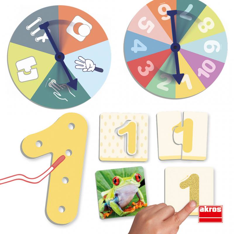 Lernspiel Zahlen von 1 bis 10