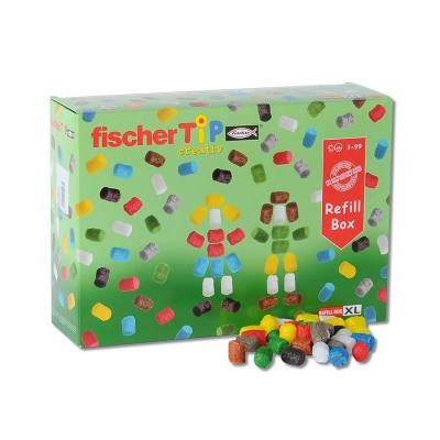 Fischer Tip Creativ Mais-Sticks Refill Box XL