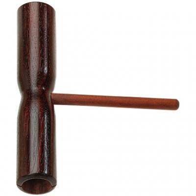 Röhrenholz-Trommel mit Griff