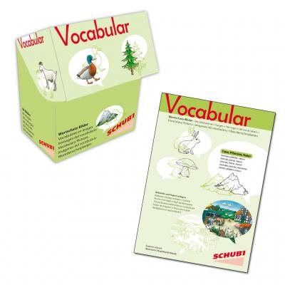 Vocabular-Bilderbox & Kopiervorlagen - Tiere, Pflanzen, Natur