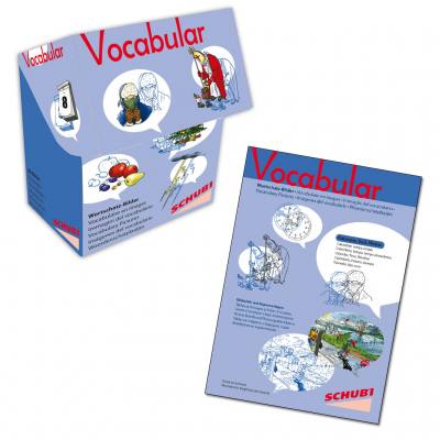 Vocabular – Bilderbox & Kopiervorlagen - Kalender, Zeit, Wetter