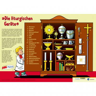 Plakat: Die liturgischen Geräte