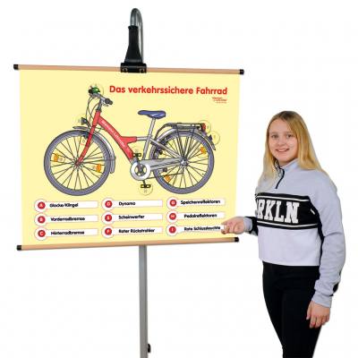 Lehrtafel „Das verkehrssichere Fahrrad“