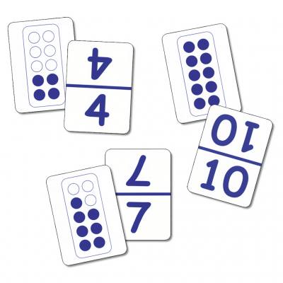 Connect - Kartenspiel Mengen und Zahlen erkennen im Zahlenraum bis 10