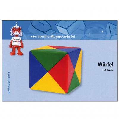 Magnetwürfel-Karten - 5er Set