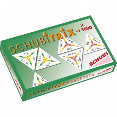 SchubiTrix® Multiplikation bis 1000