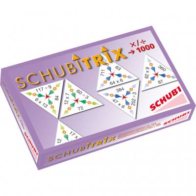 SchubiTrix® Multiplikation und Division bis 1000
