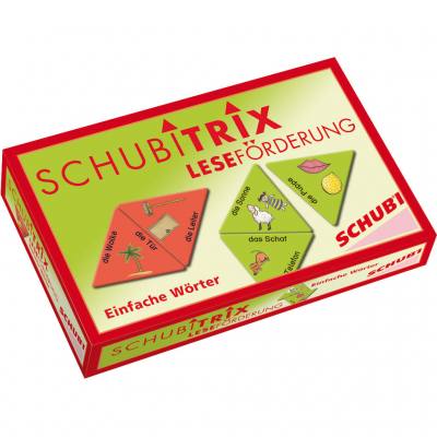 SchubiTrix® Leseförderung – einfache Wörter
