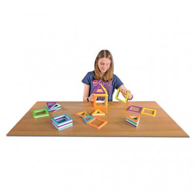 MegaMag Polydron 3D-Geometriebauteile Set, 36 Teile
