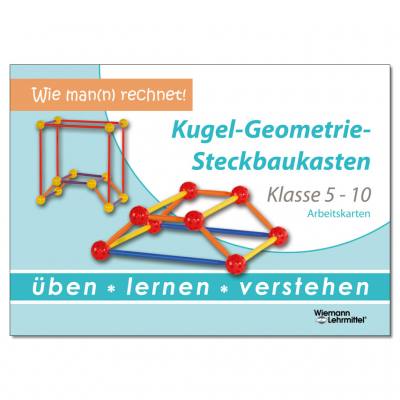 Arbeitskarten „Kugel-Geometrie“ für Steckbaukasten