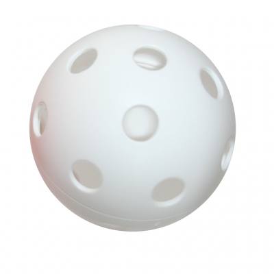 Gelochter Sicherheitsball weiß