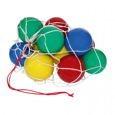 Gymnastikball-Übungsset, 12 Bälle und 1 Ballnetz