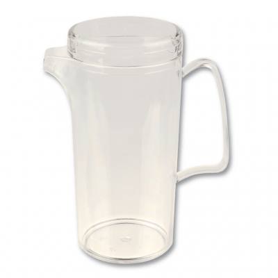 Kanne mit Deckel 0,6 l - transparent