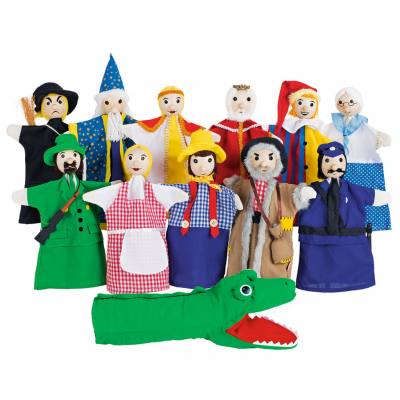 Großes Handpuppenset