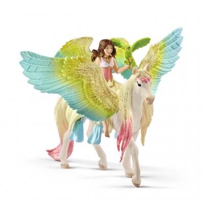 Schleich® Surah mit Glitzer-Pegasus