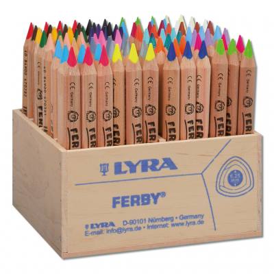Lyra Ferby - 96 Stifte naturbelassen