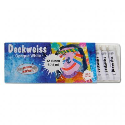 Deckweiß in der Tube