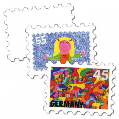 Blanko Briefmarken